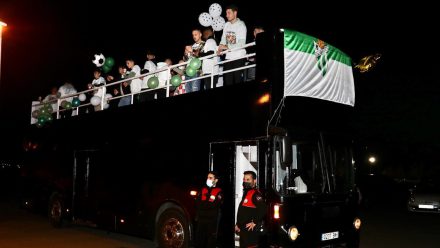 Autobús campeones Guijuelo
