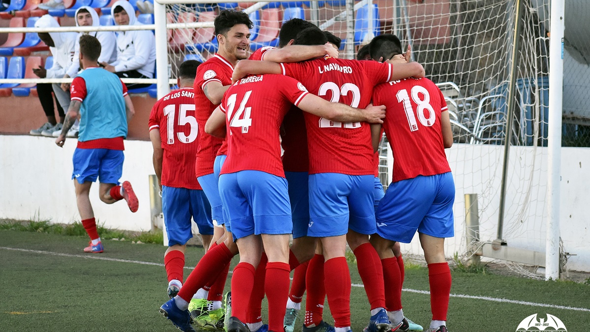 Celebración gol vs Callosa