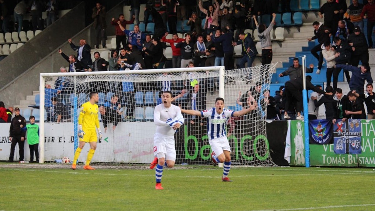 Fer celebración gol