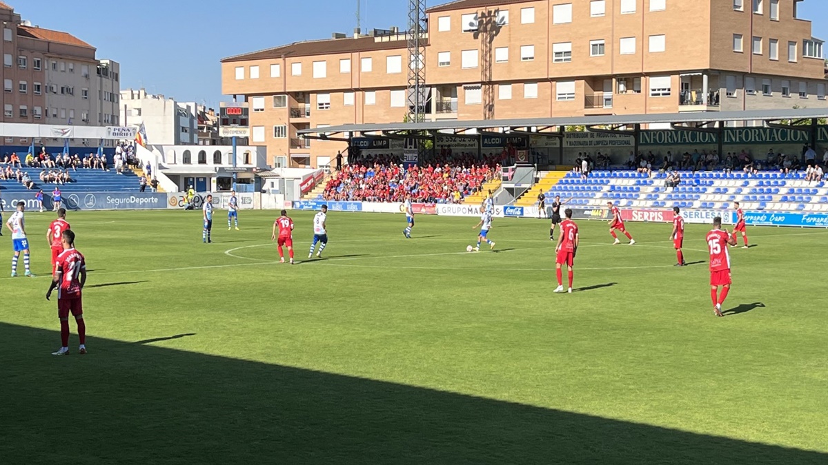 Partido Alcoyano ante Nàstic