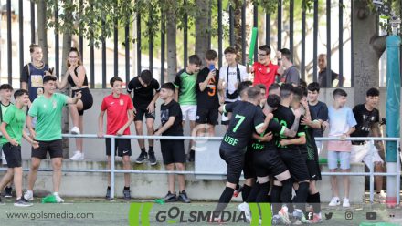 celebración gol Unió BF