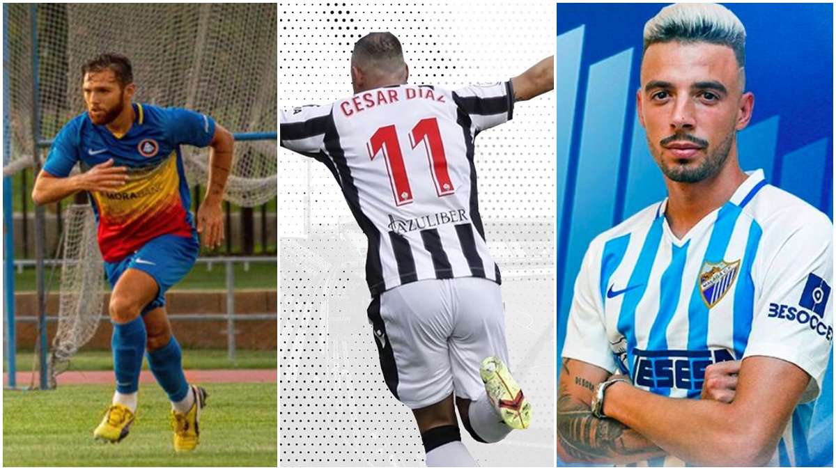 Diego González, César Díaz y Cristian Rodríguez