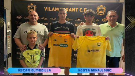 Óscar Olmedilla y Kosta Mijahlovic