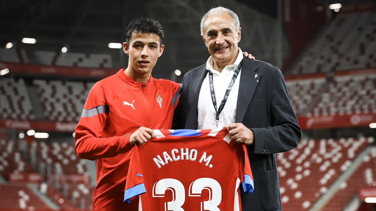 Nacho Martín debut Sporting