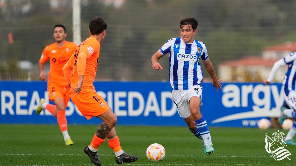 Partido Real Sociedad B ante Alcoyano