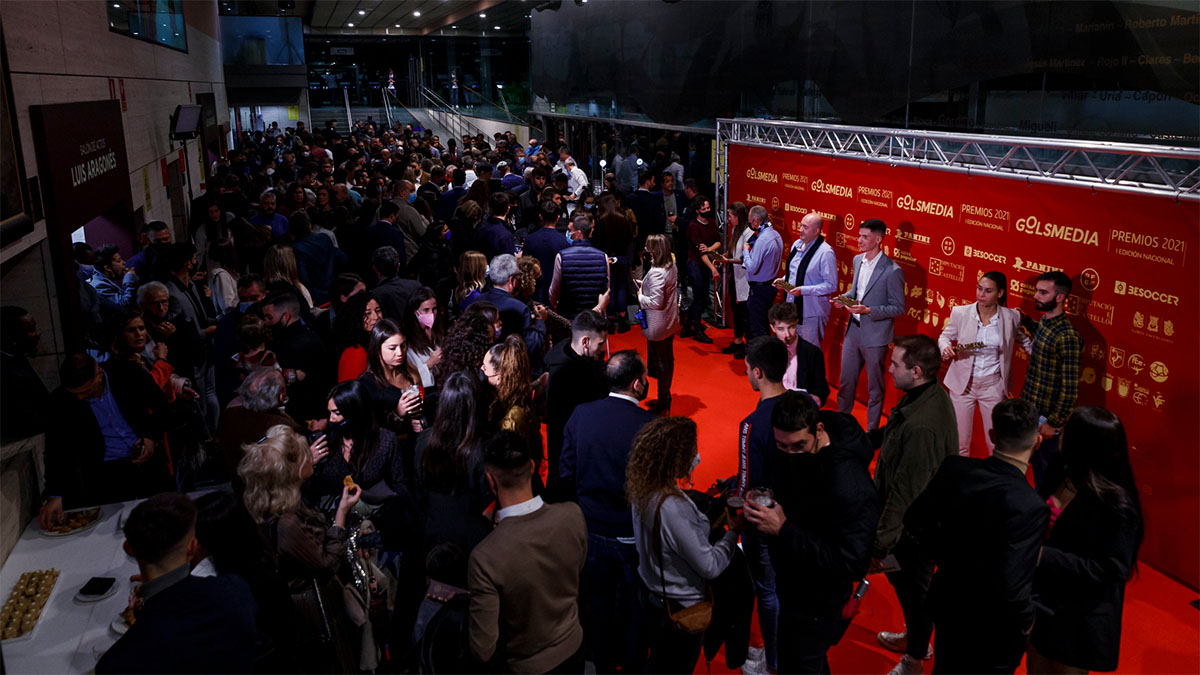 photocall premios golsmedia