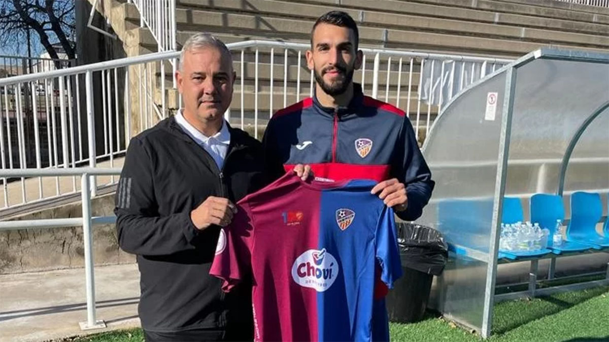 Joaquín Rodríguez, nuevo fichaje de la UD Alzira. Foto: UD Alzira.