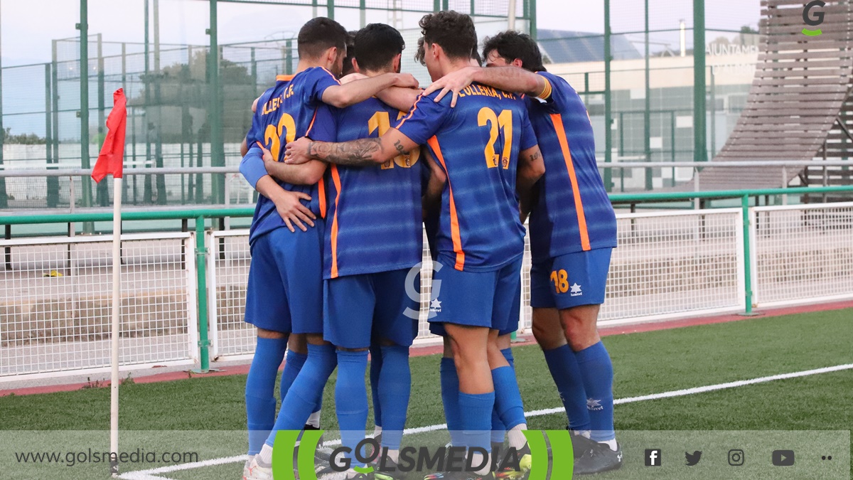 Jugadores L'Olleria celebración