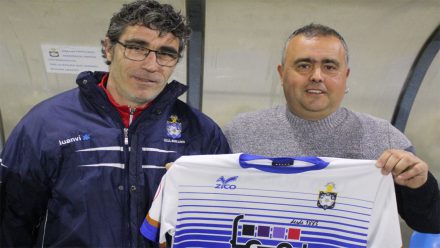 Iñaki Descarga, nuevo entrenador del Burladés. Foto: Burladés.