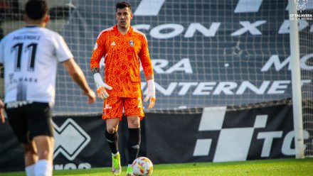 Biel Rivas, portero del CF Talavera. Foto: CF Talavera.