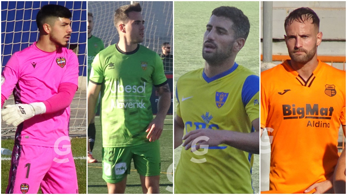 Atlético Levante UD, Atzeneta UE, Orihuela CF y Torrent CF.