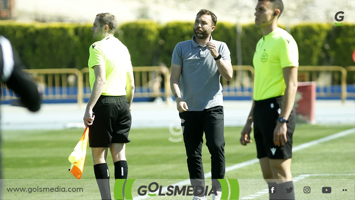 Guille Fernández en el partido ante el Logroñés