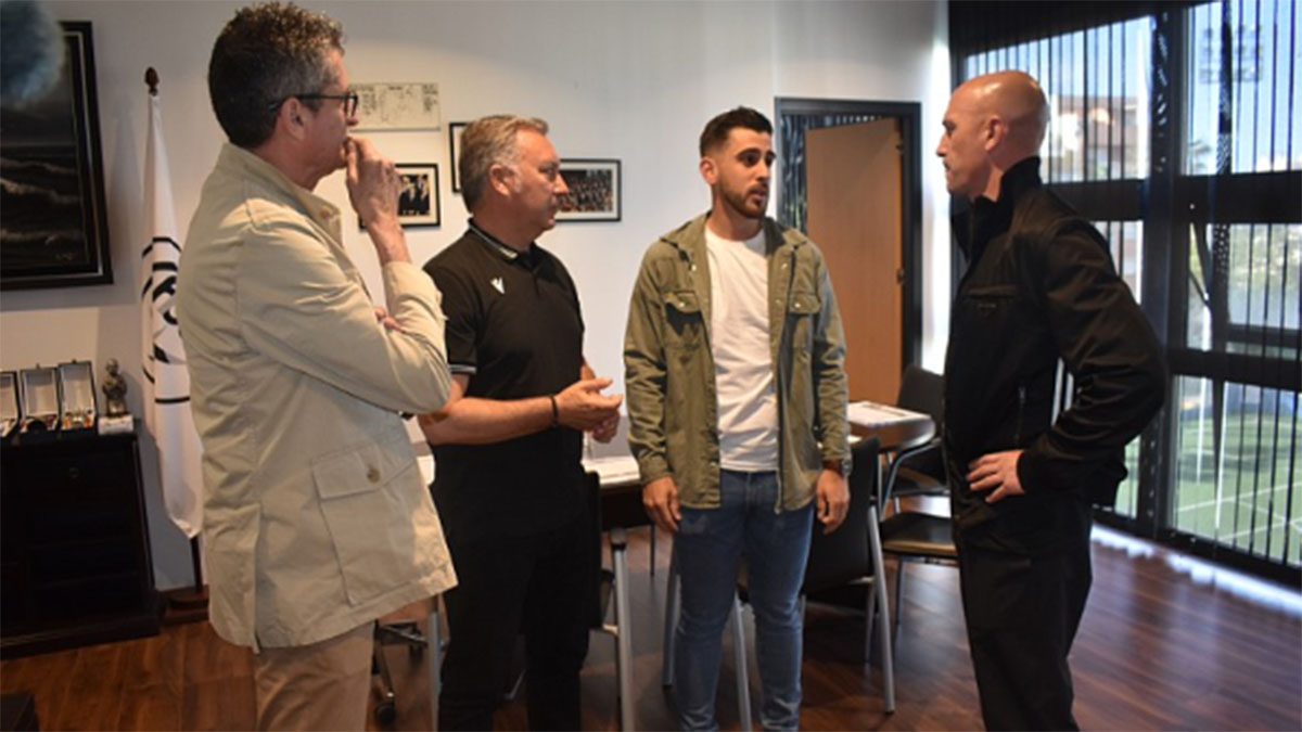 Antonio García Gaona, Medina Cantalejo, Antonio Pozo y Luis Rubiales.