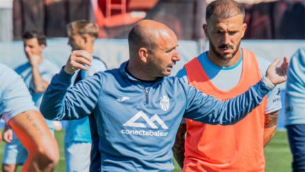 Tato, entrenador del CD Atlético Baleares. Foto: CD Atlético Baleares.