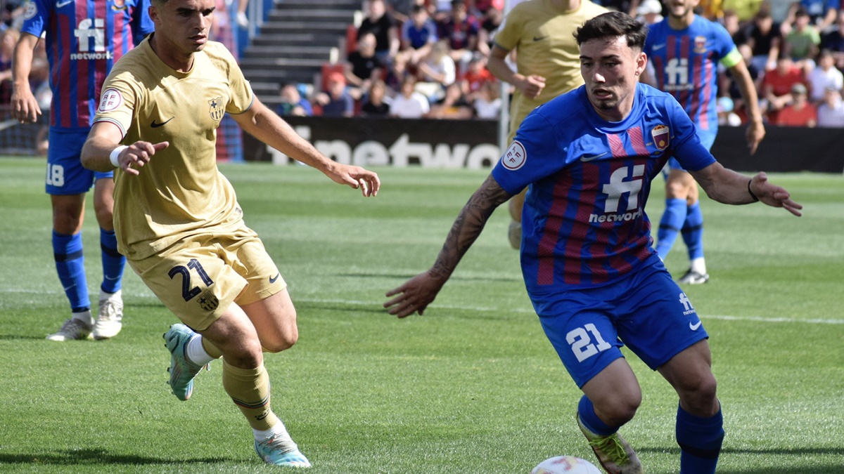 Partido Eldense ante Barça Atlètic