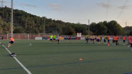 Entrenamiento de pretemporada del Nou Jove Castelló. Foto: CF Nou Jove Castelló.