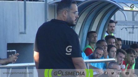 Sergio Campos, entrenador del CF Gandía. Foto: CF Gandia.