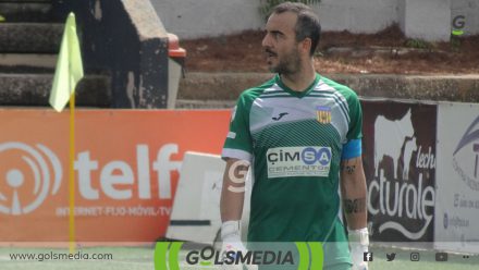 Paco, portero del CD Buñol.