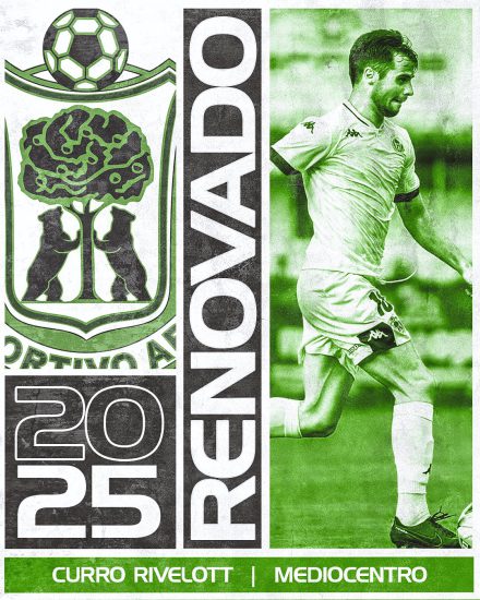 Cartel de renovación de Curro Rivelott