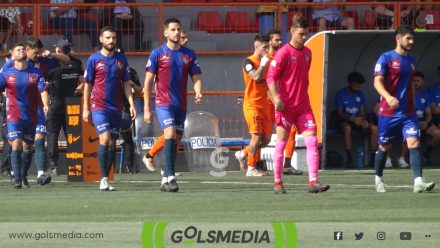 Los jugadores de la UD Alzira