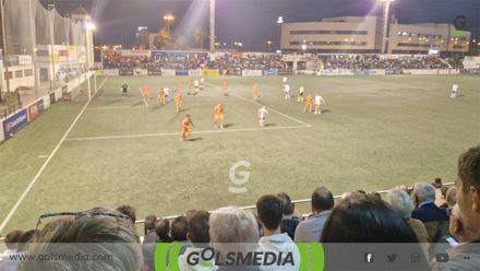 El Clariano lleno para el partido de Copa Atzeneta vs Real Zaragoza.