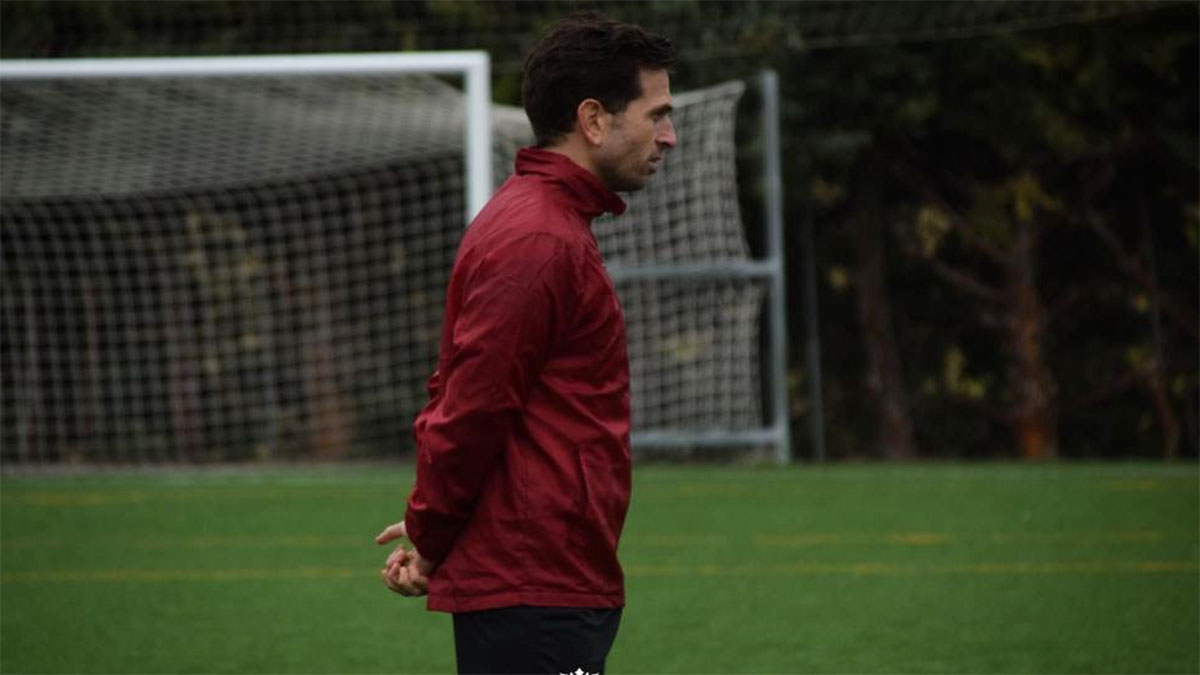 Rober Gutiérrez, entrenador del UB Conquense. Foto: club.