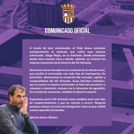 Comunicado oficial Palencia CF