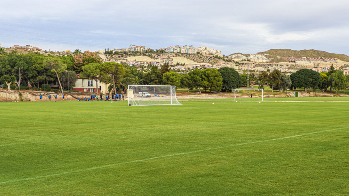 Campo de entrenamiento en el Club de Golf Bonalba.