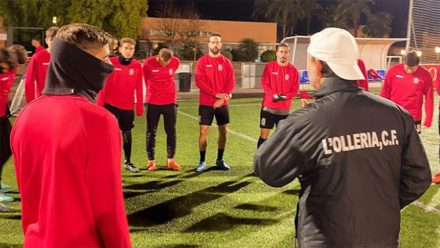 Entrenamiento L´Ollería CF