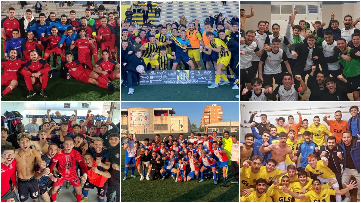 UD Quart, Paterna CF, UD Carcaixent, Benferri CF, Histórics y Racing d´Algemesí.