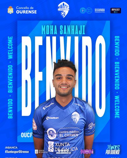 Cartel de presentación de Moha Sanhaji