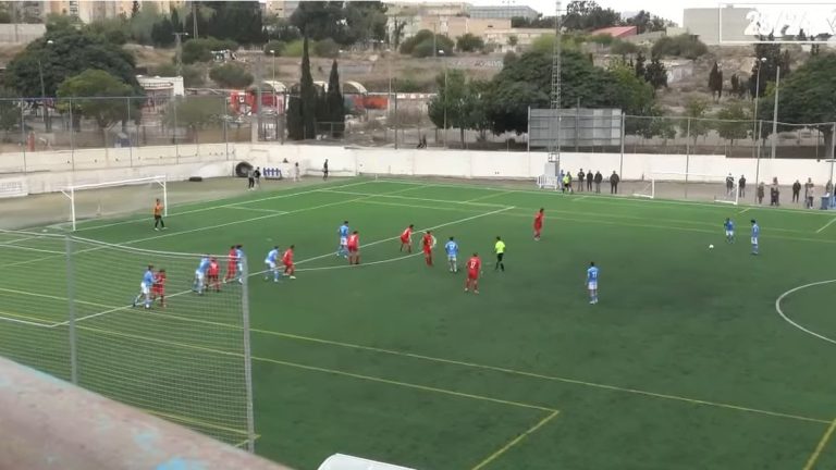 Gol Edu Serrano del CD Olímpic de Xàtiva.