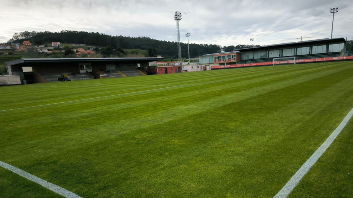 Ponte dos Brozos, campo del Atlético Arteixo. Foto: Atlético Arteixo. 