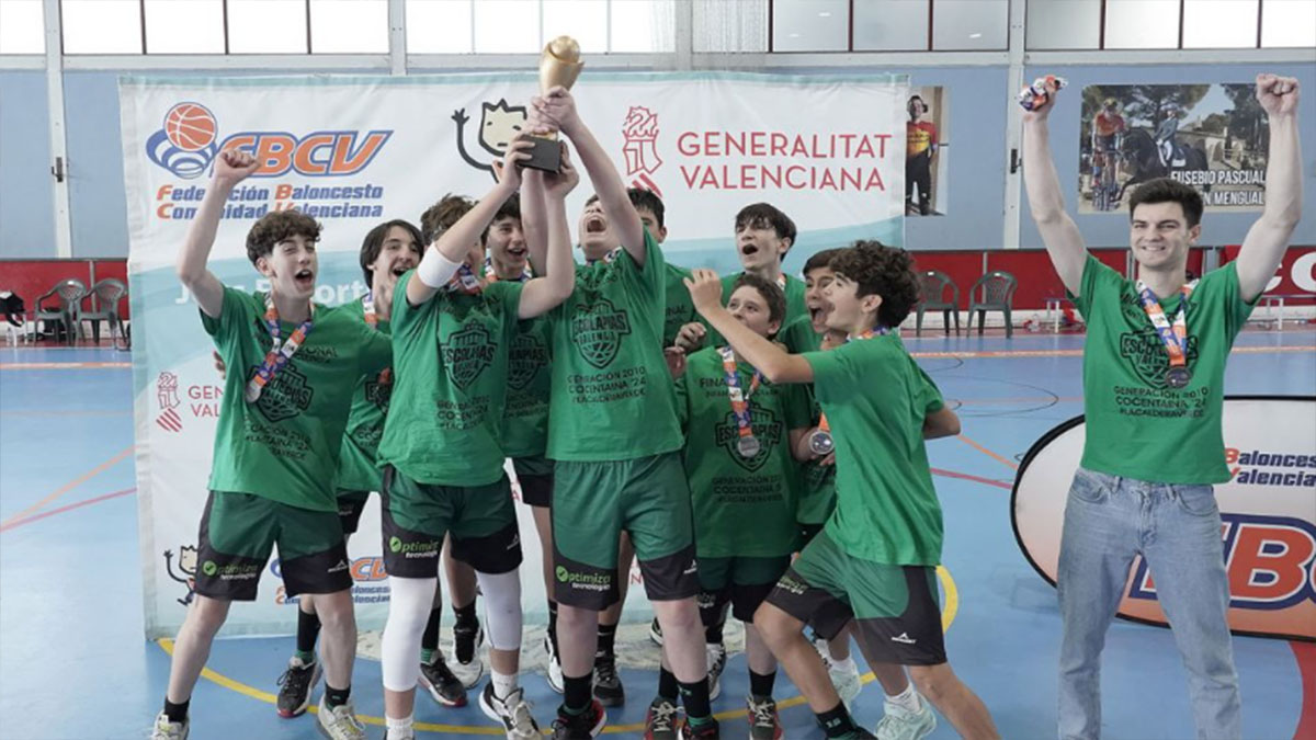 Campions a les Finals a Canals i Cocentaina. Foto. FBCV.