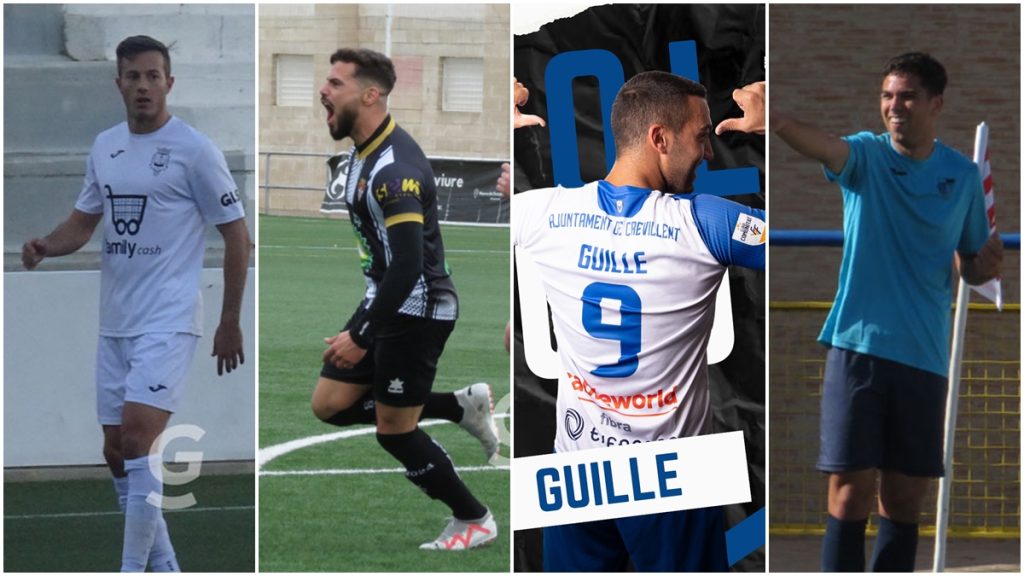 Santi Villanueva, Enric Martínez, Guille y Álvaro Peris.