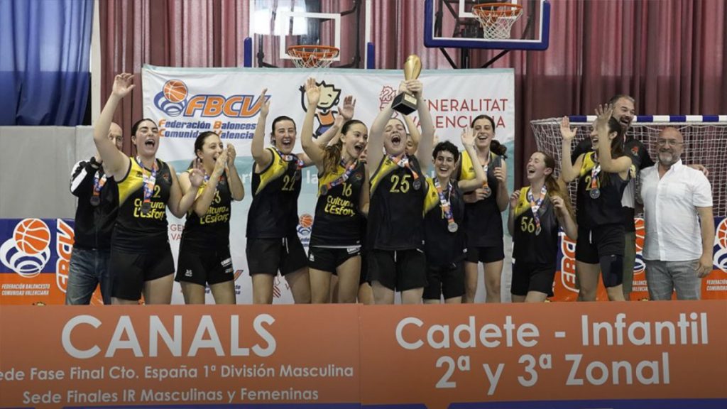 Campiones a les Finals a Canals. Foto. FBCV.