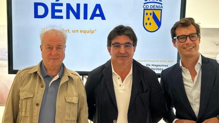 Toni Lledó, director deportivo, Juan Benavente Presidente y Álvaro Payá, nuevo director general del club,