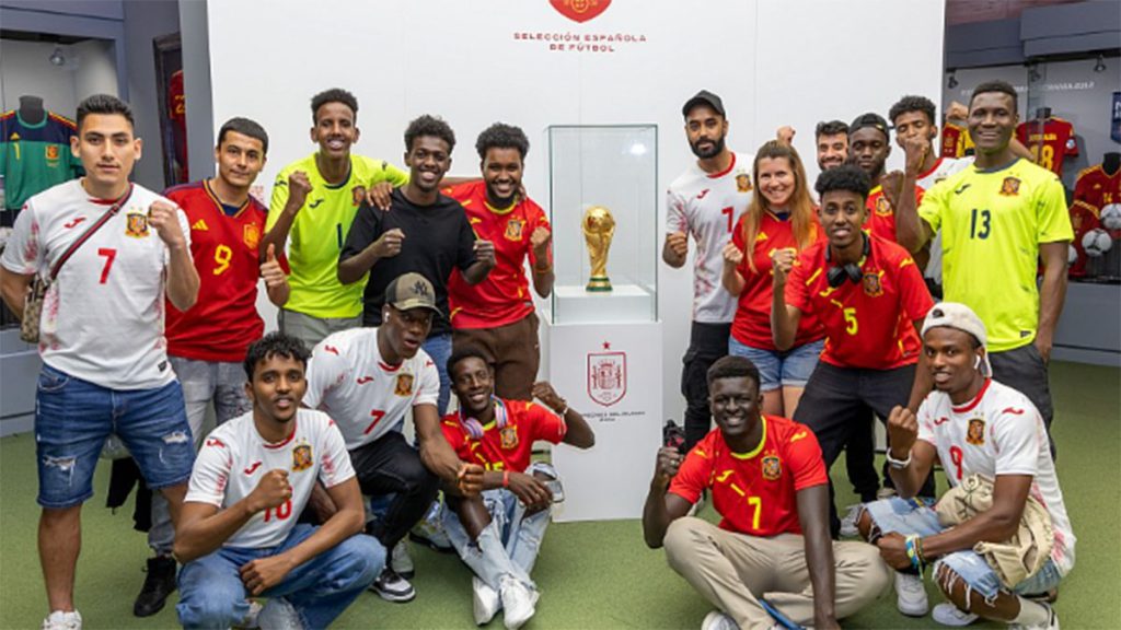 La Selección española de Refugiados