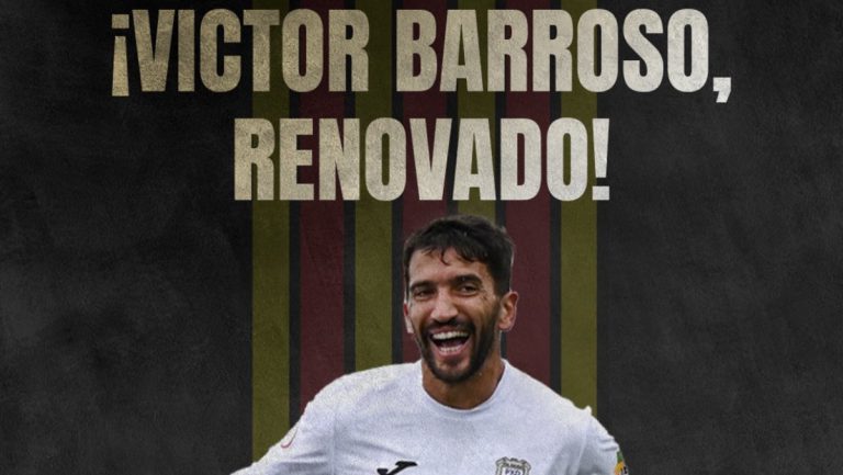 Víctor Barroso renovado en la Penya Deportiva