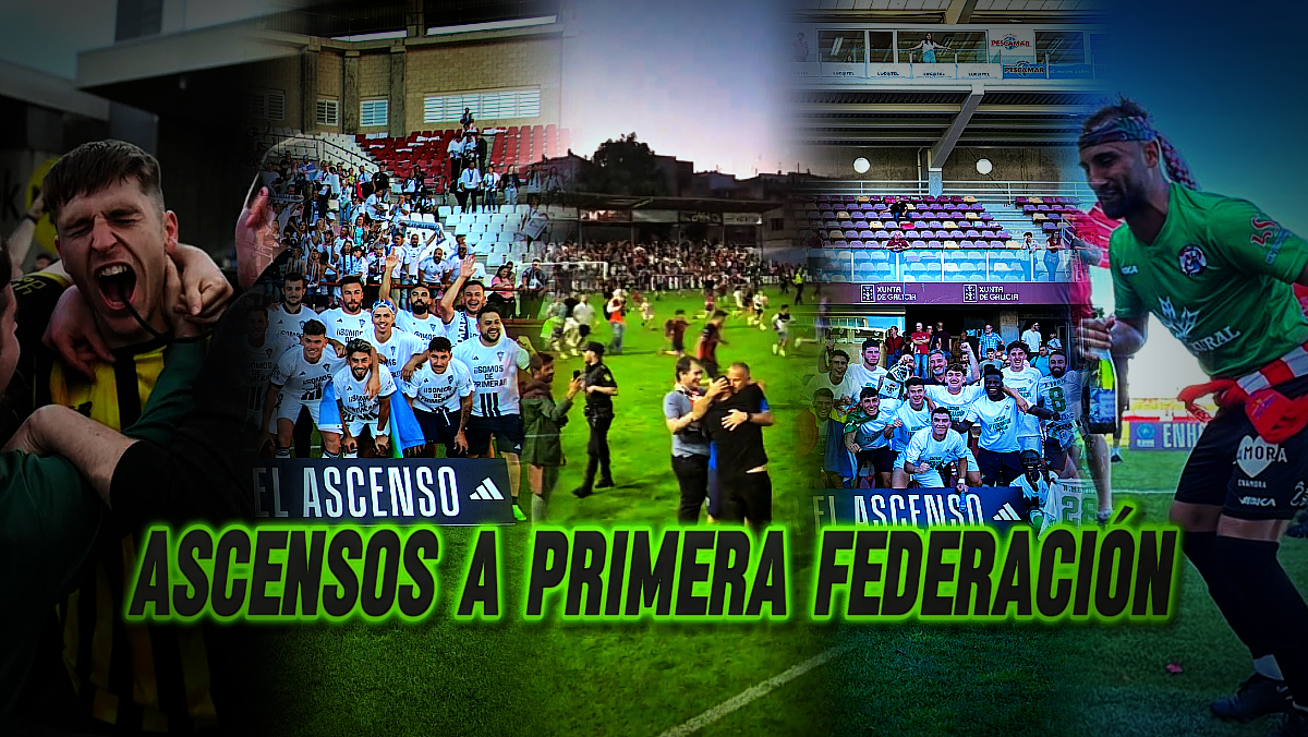 Estos son los cinco equipos que ascienden a Primera Federación Golsmedia