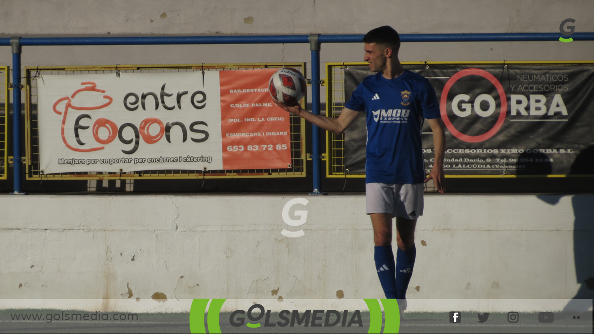 Sergio Torondell, delantero del Paiporta CF. 