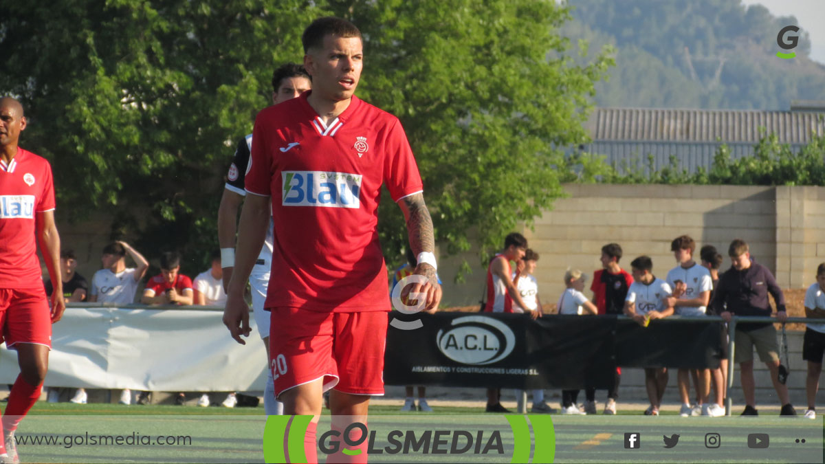 Pablo Madrid en el Castellonense vs Gandía. 