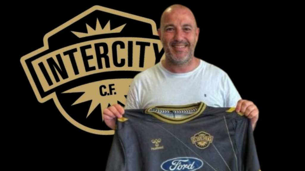 Diego Zapata, nuevo entrenador del CF Intercity B. Foto: CF Intercity.