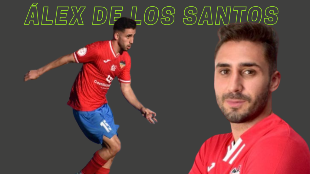 Álex De Los Santos, jugador del Rayo Ibense y Saguntino las últimas temporadas. Fotos: clubes.