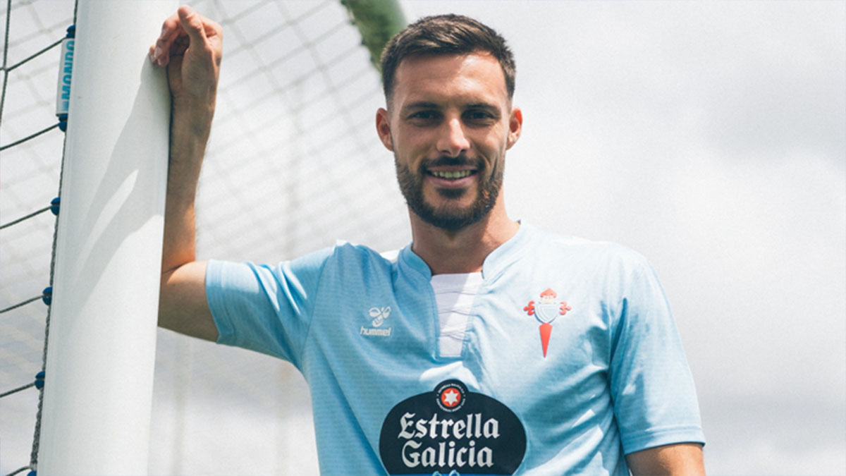 Marc Vidal, nuevo portero del Celta Fortuna. Foto: RC Celta. 