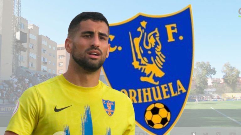 Marc Sirera, jugador del Orihuela CF.