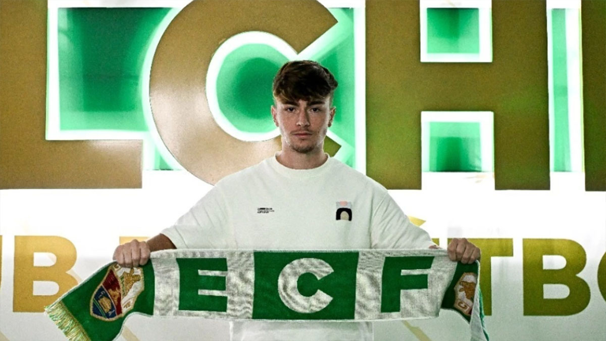 Rubén Sáiz, nuevo fichaje del Elche Ilicitano. Foto: Elche CF. 