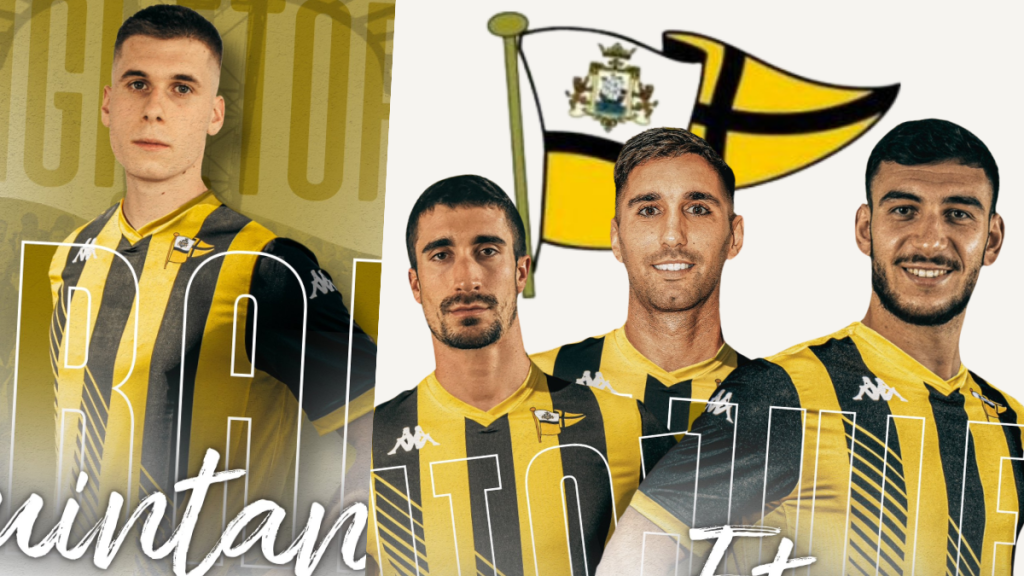 Ibai Quintana y más fichajes del Portugalete. Foto: Club Portuagalete.