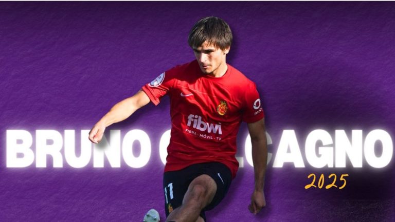 Bruno Calcagno llega cedido al Mallorca.