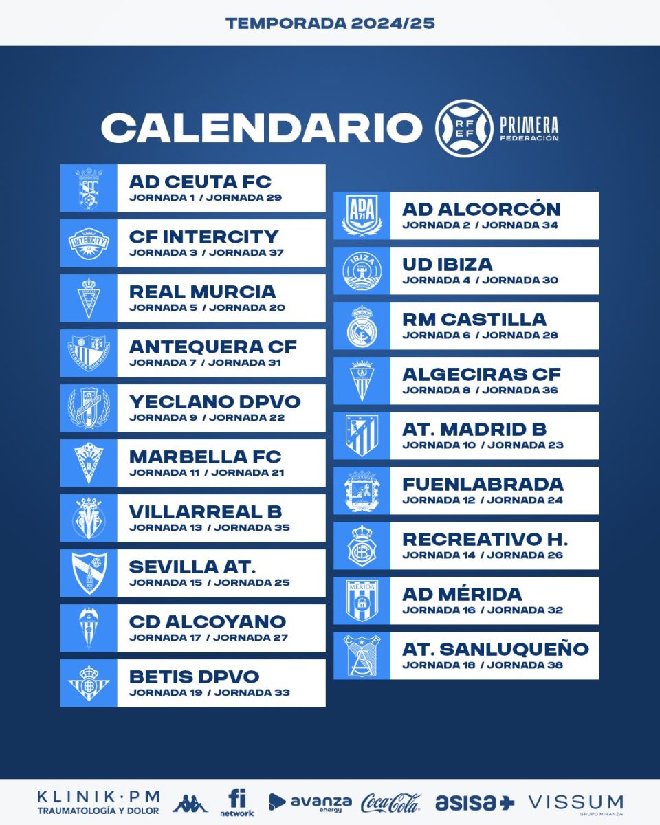 Calendario Hércules CF